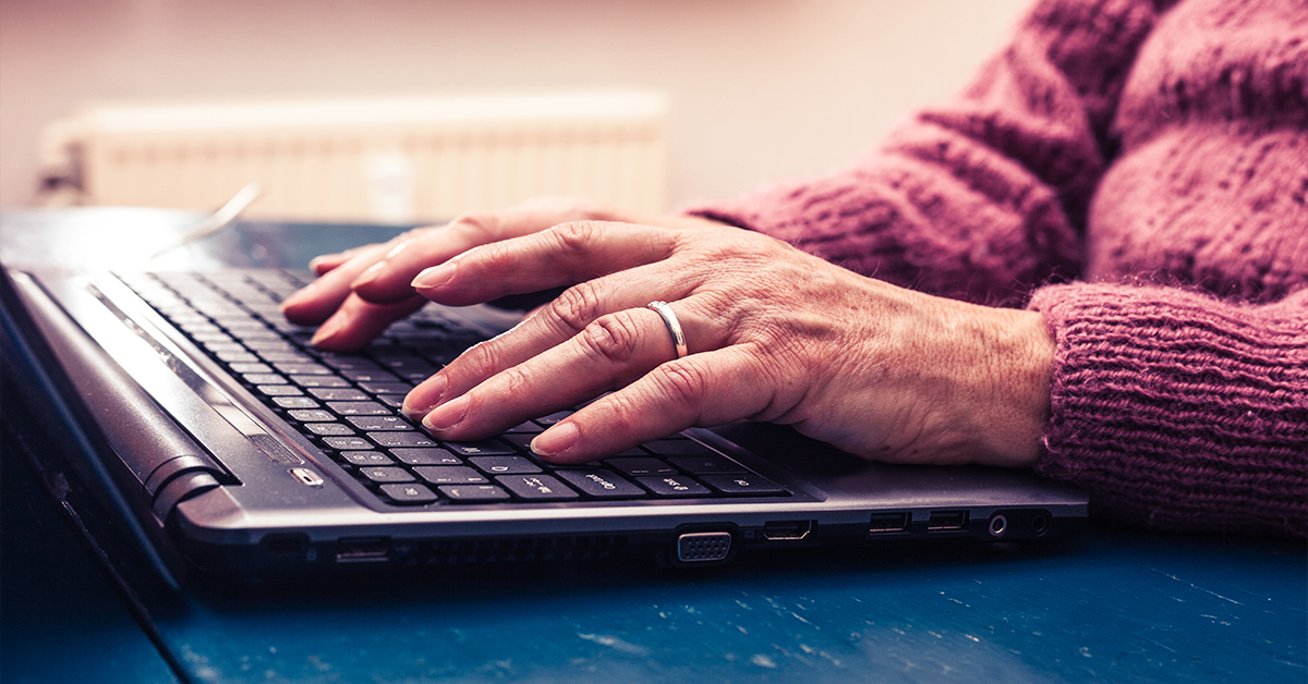 Tudi starejši se lahko vključijo v digitalni svet.