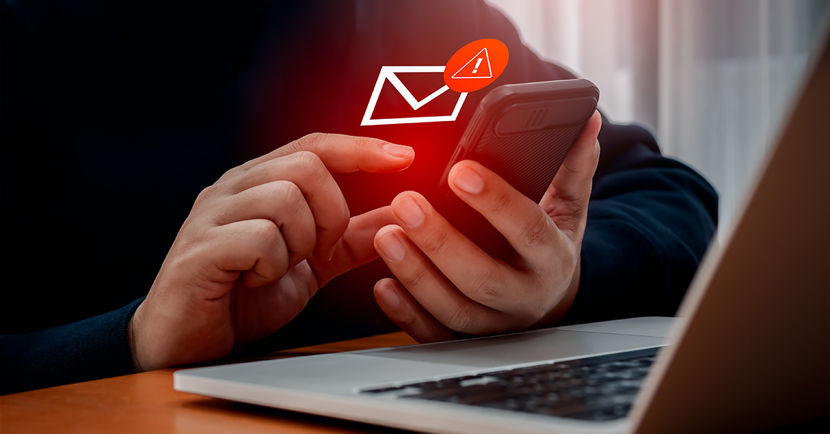 Bodite pozorni na lažna sporočila.